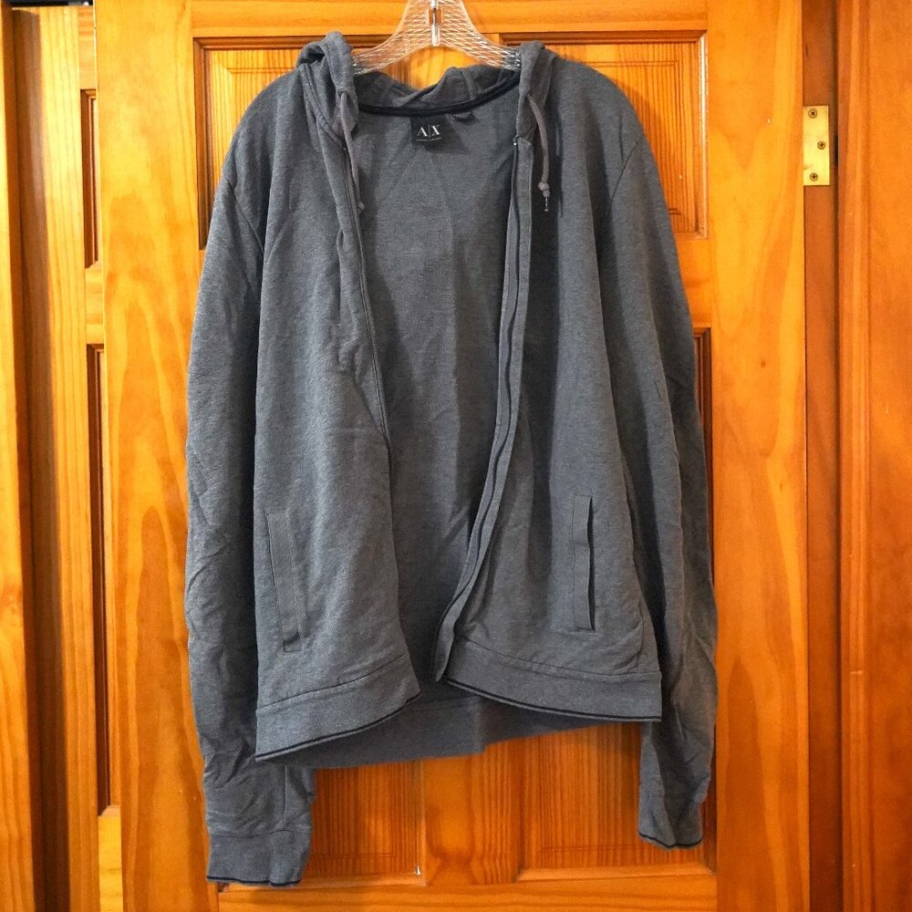 Armani Exchange Zip Up Hoodie